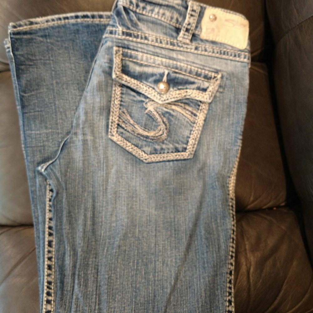 Silver Suki Flap  Size 14/31